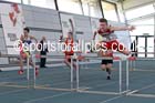 Boys 60 metres hurdles, NECAA Championships and Open Indoor Pentathlon, Gateshead College Academy of Sport. Photo: David T. Hewitson/Sports for All Pics